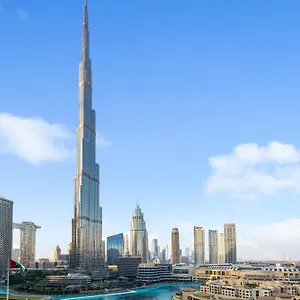 Durrani Homes - Grandiose 5br Besides Mall With Burjkhalifa And Fountain View شقة دبي